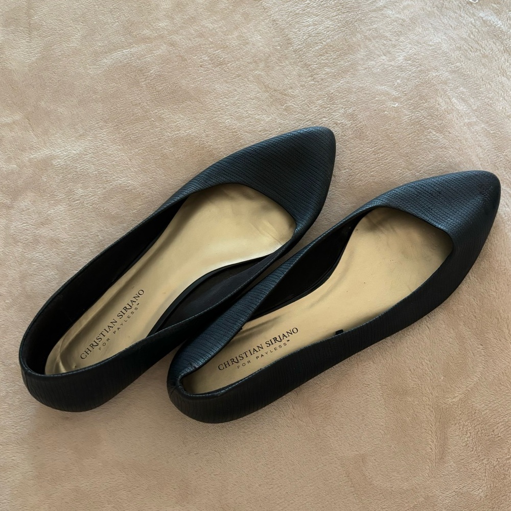 Black flats
